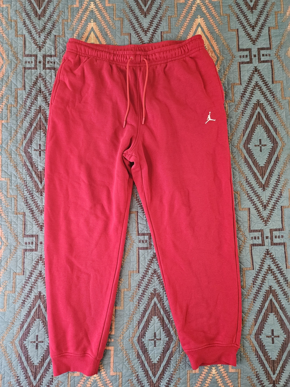 Jordan Red Jumpman Sweatpants